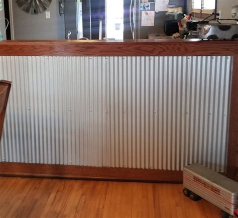 galvanized sheet metal as wainscoting|metal wainscoting wall panels.